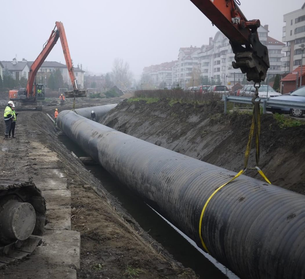 Quick installation in the Konotopa channel