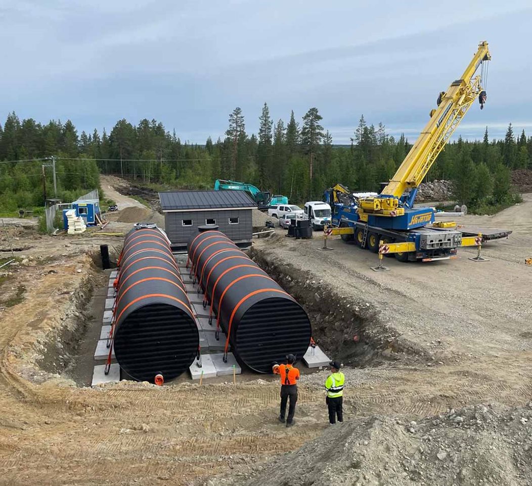 Uponor Flowise drinking water solution to Levi's tourism mecca