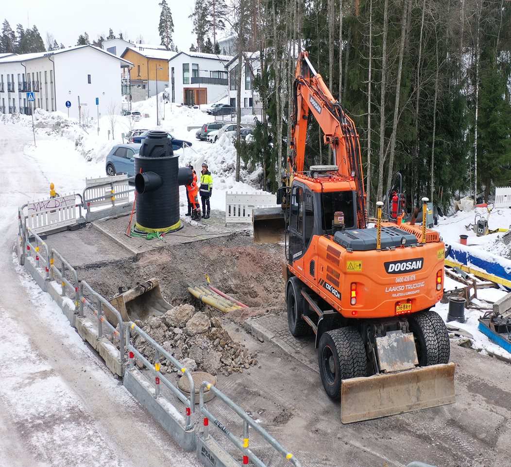 Uponor Vortex stormwater solution