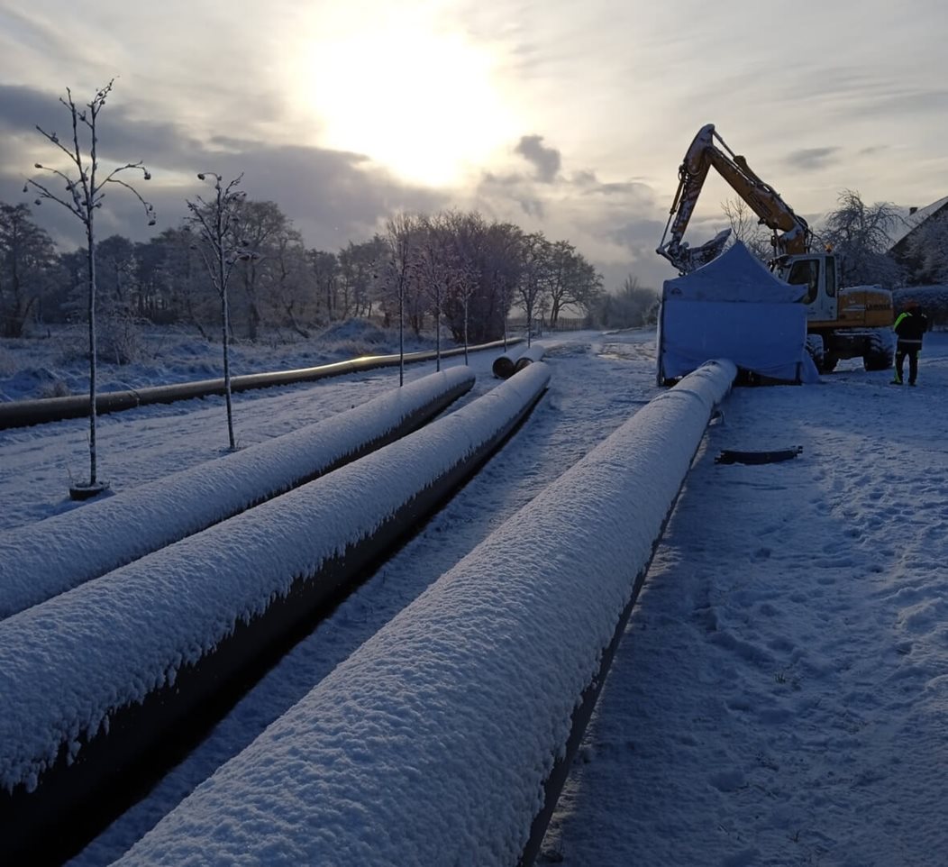 Renovation of the sewage collector