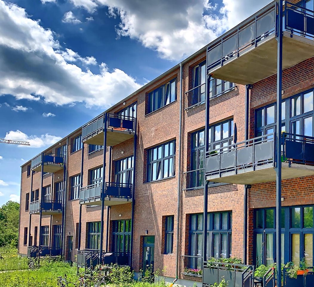 PankeBogen residential development in Bernau