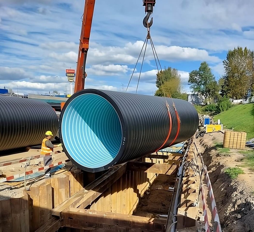 Drainage of the S86 route at the Agata junction