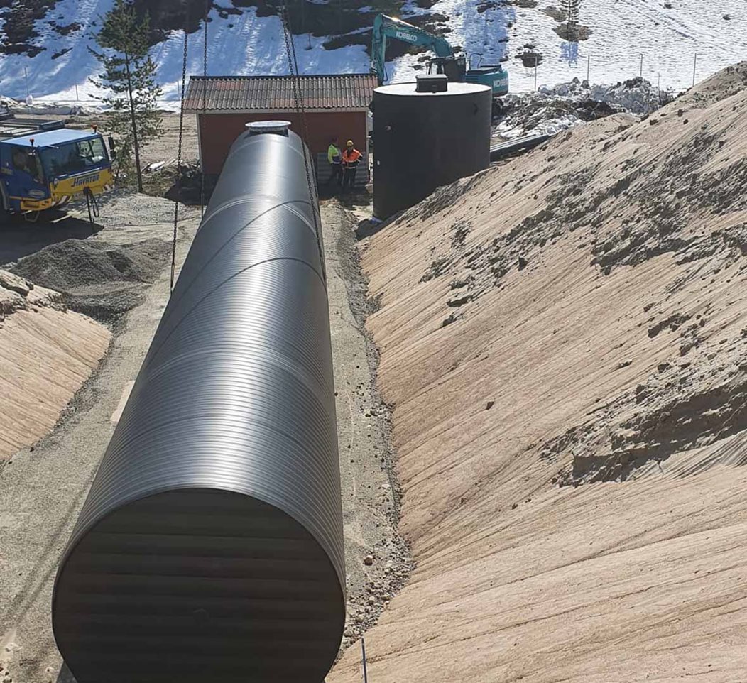 Old water intake plant upgraded to modern version