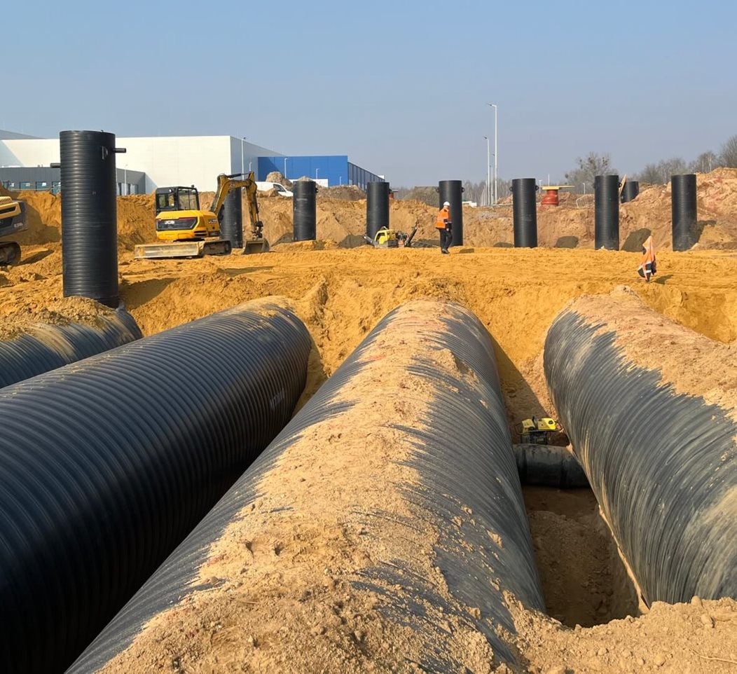 Smart retention tanks for the Cognor rolling mill