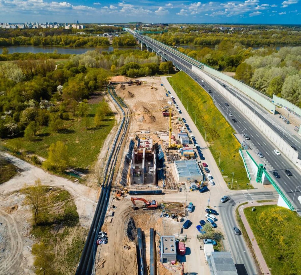 Construction of an alternative sewage transmission system