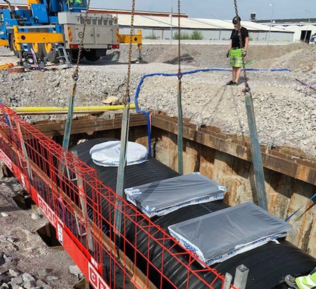 Uponor Vault cleans the storm water