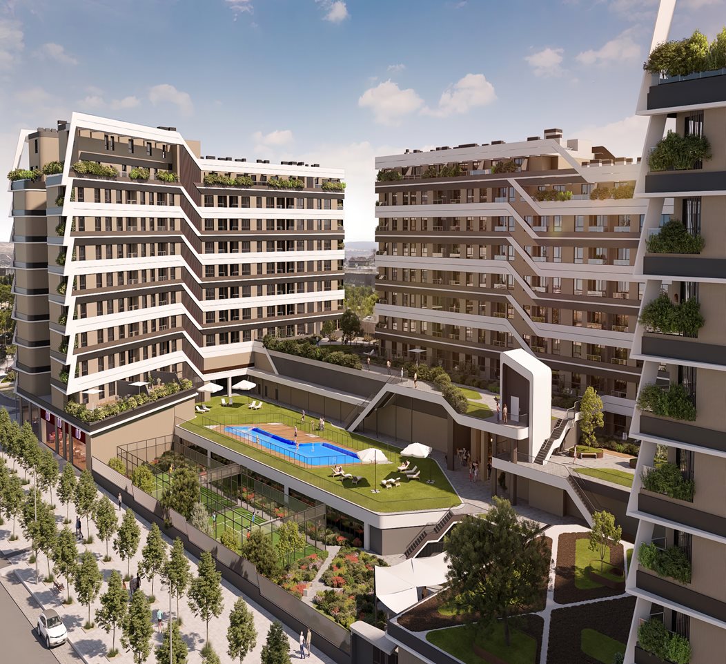 Skypark Valdebebas: BREEAM-certified build-to-rent development 