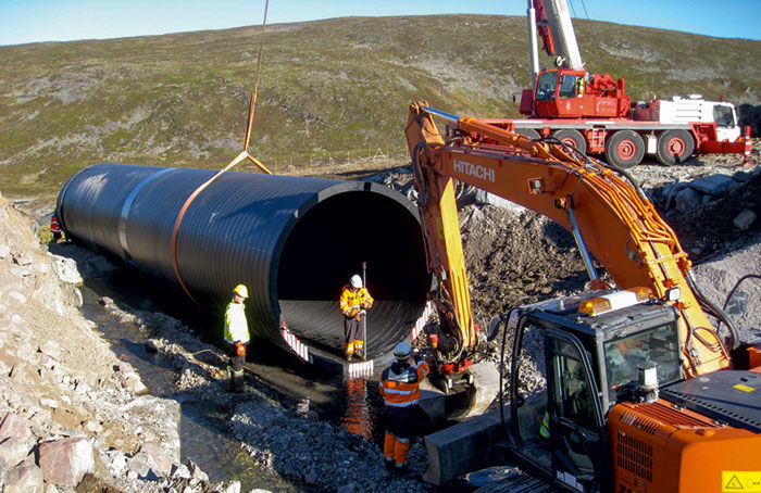 Europe’s largest ever plastic culvert goes to Norway