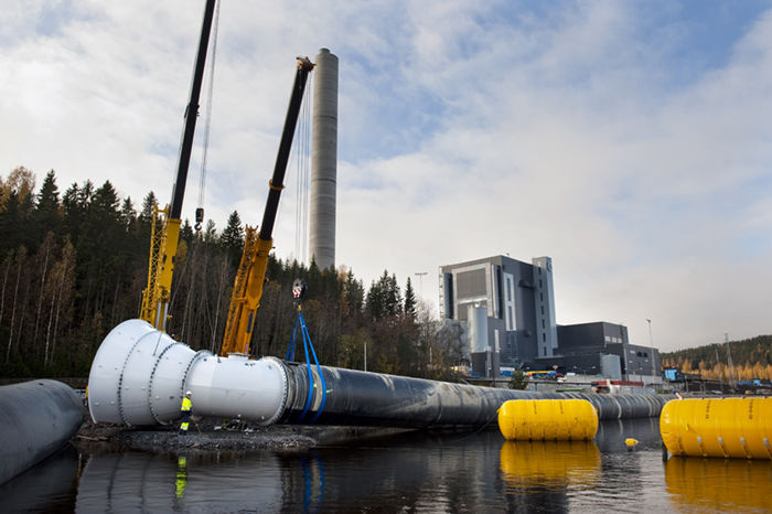 Record-breaking pipes in Keljonlahti